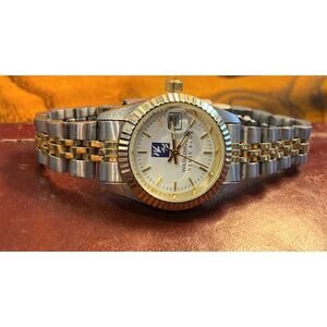 Women's 23mm Two Tone Washington State Bank Watch, Presidential style